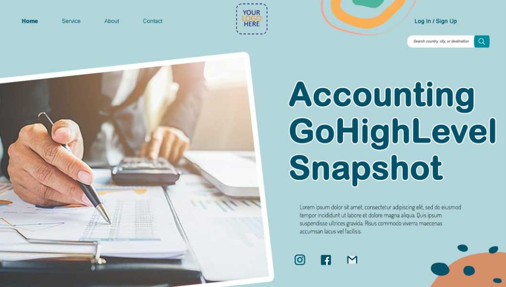 Accounting GoHighLevel Snapshot