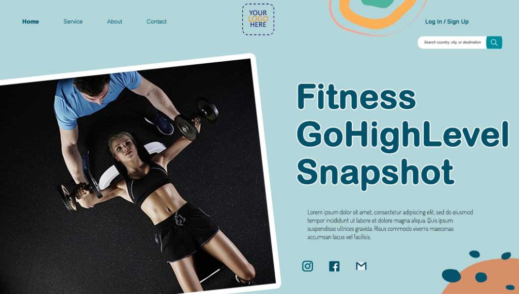 Fitness GoHighLevel Snapshot